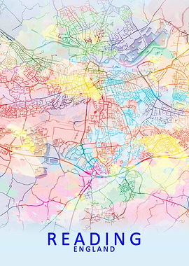 Reading Splash City Map