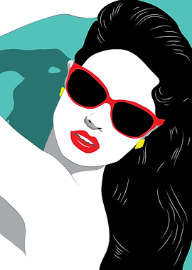 Girl with Sunglasses