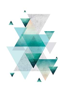 Turquoise Geo