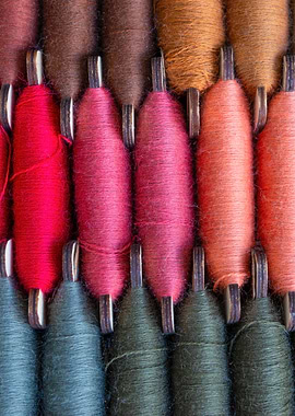 Red Stitching Threads