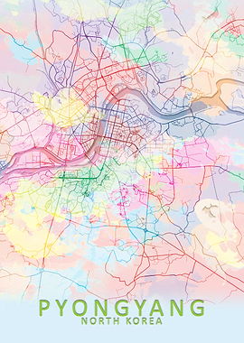 Pyongyang Splash City Map