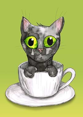 Coffee cat