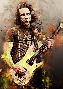 Nuno Bettencourt painting