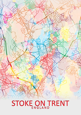 Stoke Splash City Map