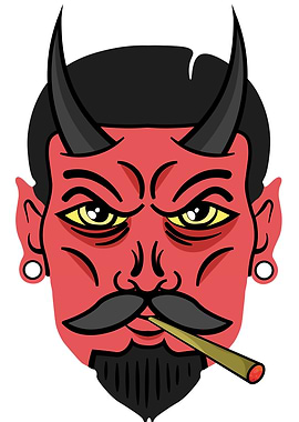 Smoking devil