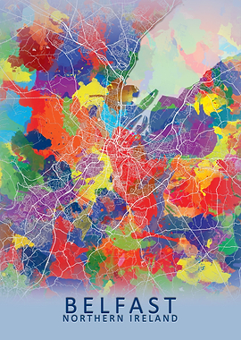 Belfast Splash City Map