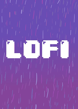Lo Fi Nostalgic retro logo