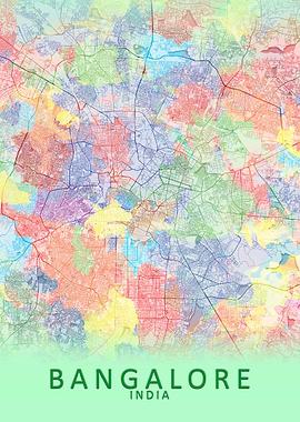 Bangalore Splash City Map