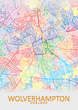 Wolverhampton Splash Map