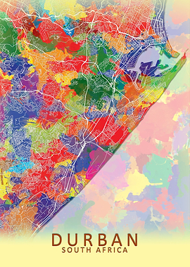 Durban Splash City Map