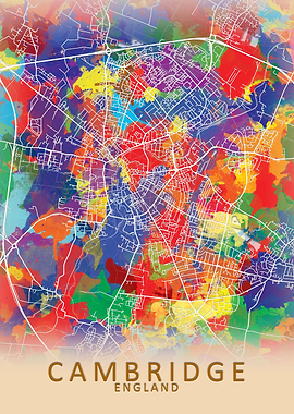 Cambridge Splash City Map