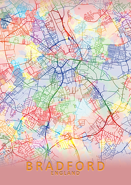 Bradford Splash City Map