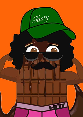 Sexy chocolate beast