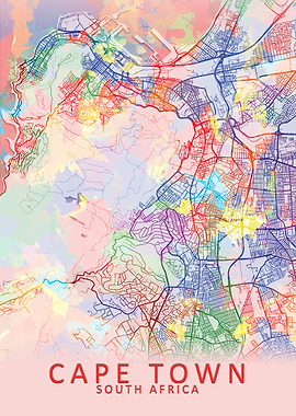Cape Town Splash City Map