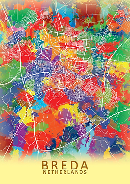 Breda Splash City Map