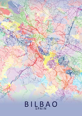 Bilbao Splash City Map