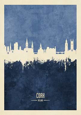 Cork Ireland Skyline