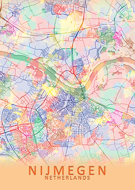 Nijmegen Splash City Map