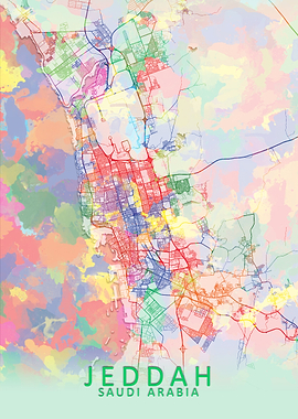 Jeddah Splash City Map