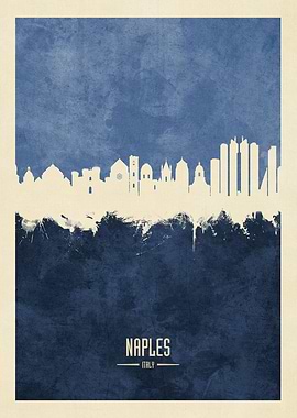 Naples Italy Skyline