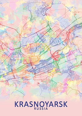 Krasnoyarsk Splash CityMap