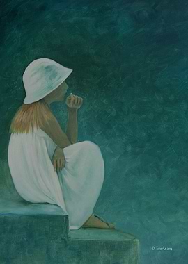 The Girl on the Stairs