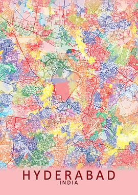 Hyderabad Splash City Map