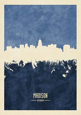 Madison Wisconsin Skyline