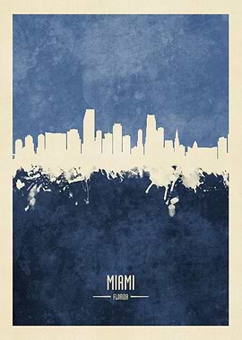 Miami Florida Skyline