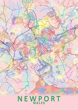 Newport Splash City Map