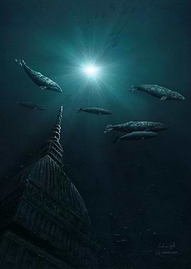 Mole Antonelliana underwat