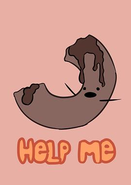 Donuts Bleed Chocolate