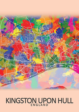 Hull Splash City Map