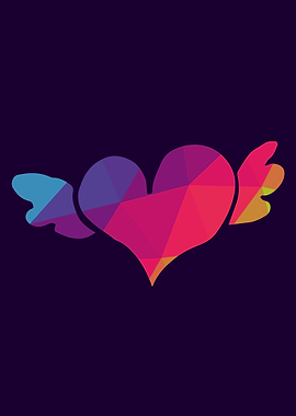 Love Heart Rainbow 10