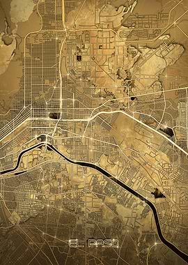 el paso map gold