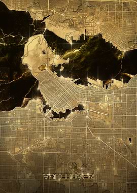 vancouver map gold