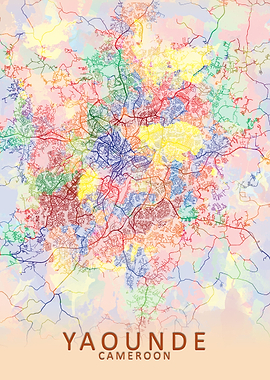 Yaounde Splash City Map