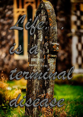 Life is a terminal disease