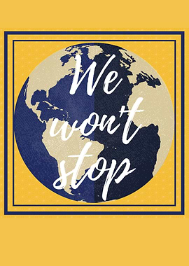 We wont stop