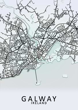 Galway White City Map