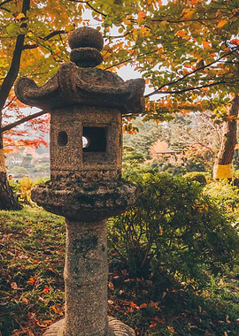 Small Japanese Monument