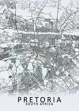 Pretoria White City Map