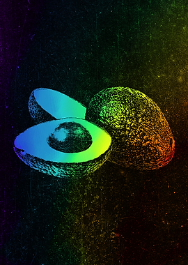 Avocado Colorful