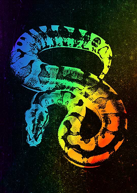 Ball Python Colorful