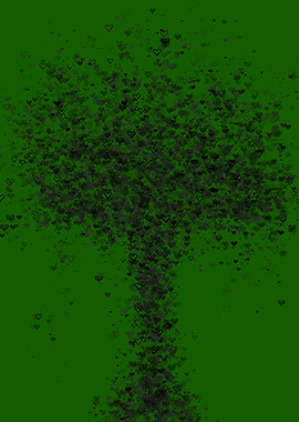 eight million hearts tree