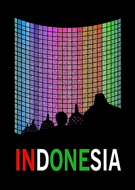 Indonesia Silhouette Art