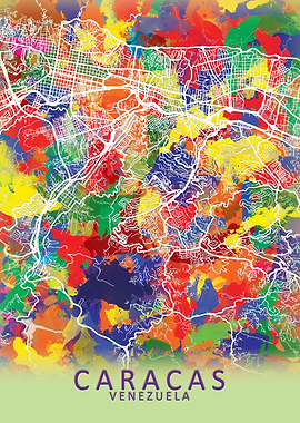 Caracas Splash City Map