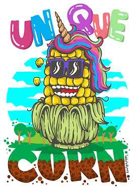 Unique Corn the Unicorn