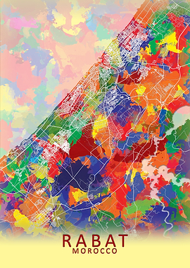 Rabat Splash City Map