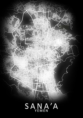 Sanaa Yemen City Map